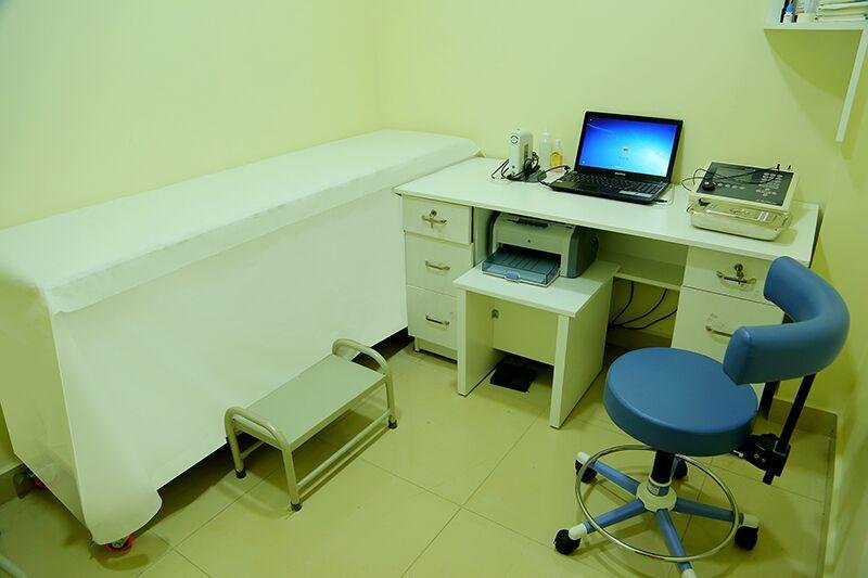 Eye care equipment at ASJ Eye Hospital